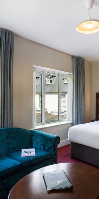 Bedrooms - Superior Double Rooms - Glendalough Hotel Double Deluxe bedroom