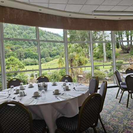 Glendalough Suite panoramic views of Glendalough Valley