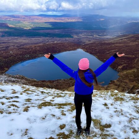 Lough Ouler County Wicklow, great Hike location and popular with couples for it's heart shape