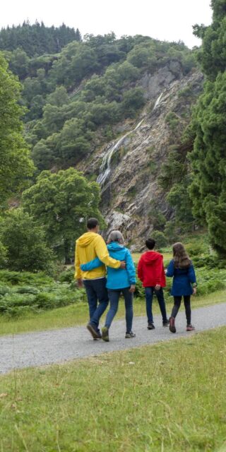 Powerscourt Estate, Waterfall, National Park, Co Wicklow_master