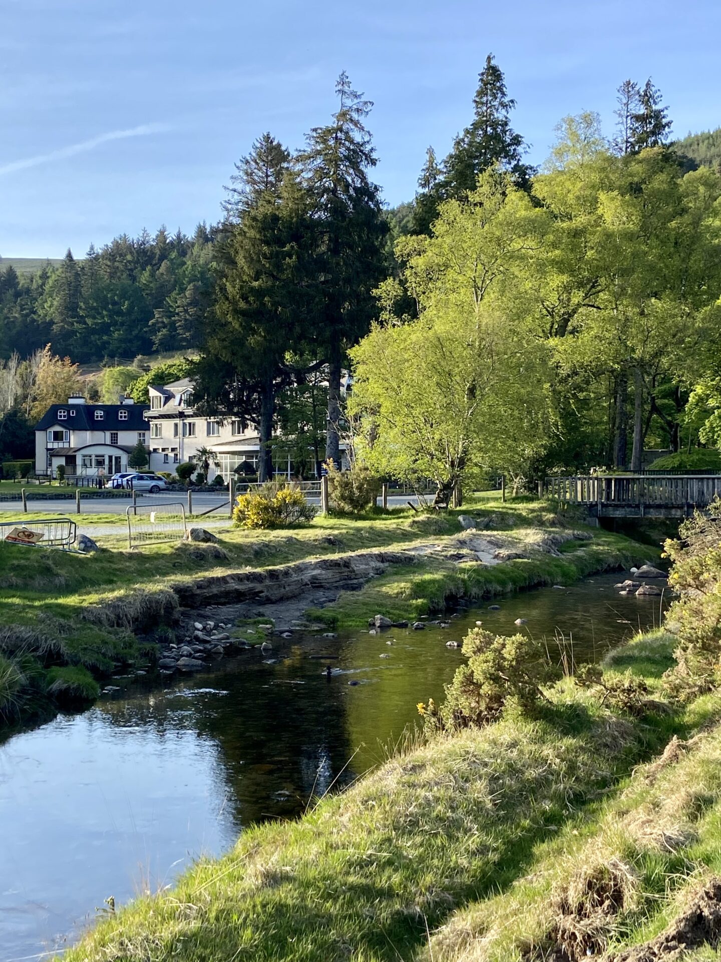 Glendalough Visitor Centre next to the Glendalough Hotel